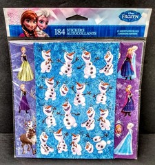 American Greetings Disney 184 Stickers Value Pack Frozen Elsa Anna Olaf