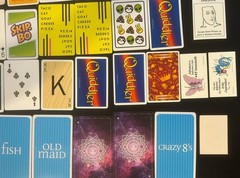 Lot of 70 Game Cards Playing Cards Craft Unique Fun Some Vintage Tarot Mixed Lot