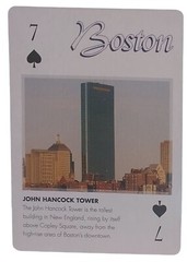 Boston Buildings Back Bay Prudential John Hancock Cards Collage Scrapbook Craft