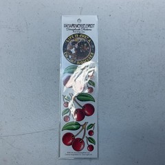 Vintage 90s MARY ENGELBREIT Stickers Cherries “Life Is Just A Chair Of Bowlies”