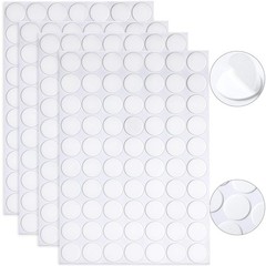 280 Clear Sticky Tack Dots – Reusable, Waterproof Adhesive for Creative Projects