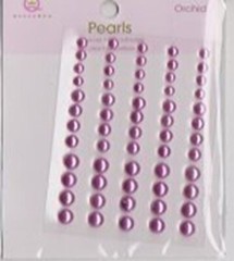 Orchid Self Adhesive Pearls
