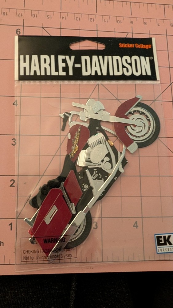 Jolee’s Boutique Harley Davidson Dimensional Sticker Road King Motorcycle