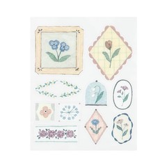 MIDORI sticker transfer glossy floral pattern 82697006