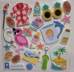 Pipsticks 4×4 Limited Edition Sticker Sheet Called «Kitschy Keepsakes» Jun 2024