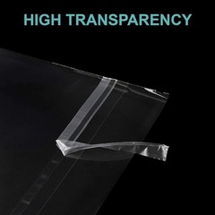 Acid-Free Picture Sleeves, 100 Pack Crystal Clear Storage Bags for 16X20 Art Pri