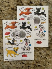 Suzy’s Zoo Stickers: 2 Sheets Dogs 🐶