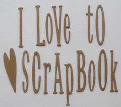 2″ – SLIM FONT – Narrow Uppercase & Lowercase Chipboard Letters – 114 Pieces