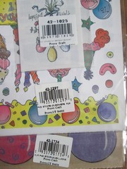 NEW Provo Craft Scrapbook Stickers Happy Birthday Bouquet Clown Bonkers Balloons