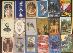 Mixed Lot Of 60 Single Swap Playing Cards Majority Vintage Craft Collecting