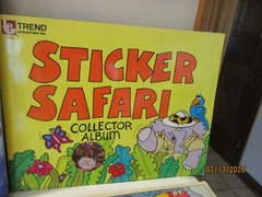 Vintage 1980’s Sticker Albums Books Lot Of 7 SW, GI Joe, Care Bears, Puffy, CP