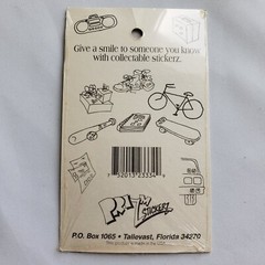 Vintage 80s Prizm Stickerz Classy Stick-Ons Halloween Trick O Treat