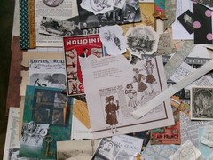 30 Piece Junk Journal sticker Ephemera Vintage Paper FANCY CUTS STAMPS WORDS