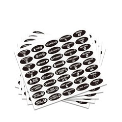 200 Pcs Boat Switch Panel Labels, Oval Marine Boat Dash Board Switch Instrume…