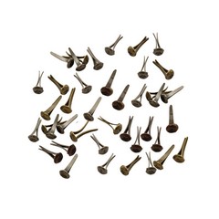 Tim Holtz Ideaology Multicolor Mini Fasteners 99 Pack Vintage Screw Styles