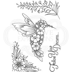CREATIVE EXPRESSIONS – CLEAR ACRYLIC STAMPS – FOLLOW YOUR DREAMS