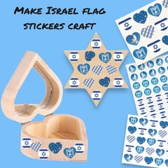 450PCS Israel Stickers – Israel Flag Sticker Set & Israeli Stickers for Kids,…