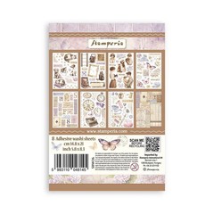 Stamperia Washi Pad 8pc – Quiet Days, SBW26