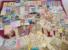Huge Lot Vintage Regular & DIMENSIONAL Stickers Disney Sandylion Jolees 6+ Lbs