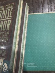 Girl Scout Scrapbook Kit K & Company 12 X 12 Stickers Paper Scrapbook Cards