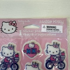 Hello Kitty Crown Stickers Stickety-Doo-Da American Greetings 2005 1 Sheets