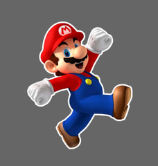 Super Mario Sticker Decal