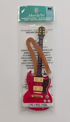 Jolee’s Red Electric Guitar Rock Music Instrument Scrapbooking Sticker Mini Pack