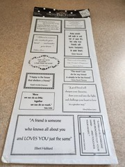 Me & My Big Ideas~Friendship Quotes Stickers