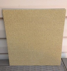 5 The Paper Studio Corrugated Cardboard Gold Glitter Craft/Scrapbook Sht 12″x12″