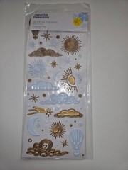 Creative Memories Celestial Delights 2025 Secret Box 1 Puffy Stickers NIP