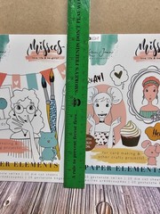2 PADS Studio Light MISSEES DIE CUT PACKS 20 PAGES EACH LOVE LIFE & BE GIRLY