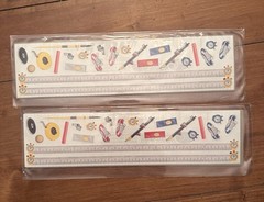Lot Of 2 CREATIVE MEMORIES Great Lengths Track & Field, 6 strips Each