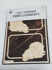 P13 Light Chipboard Embellishments Bundle 11 asst 4×6″ frame w/engraved pieces