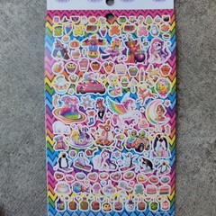Lisa Frank Sticker Book 5 Sticker Sheets 600 Stickers Lisa Frank Stickers
