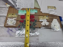 Mixed Scrapbook Junk Journal Shadow Box Lot 7- Wedding/Bride – Cardstock/Stamps