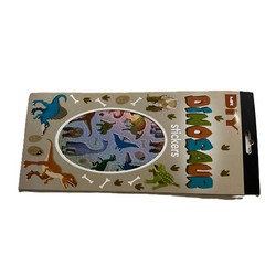 Dinosaur Fun Cartoon Sticker Sheets for Scrapbooking Crafts Decorative Hobbies