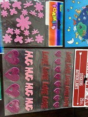 Vintage Stickers Lot Full & Partial Sheets Suzy’s Zoo School Country Foamies