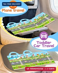 Benresive Reusable Sticker Book for Toddlers, Travel Stickers for Kids, Toddler