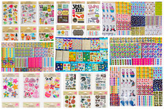 1699+ Lot of Scrapbooking Stickers Assorted Brands Mixed Themed Card Making DIY