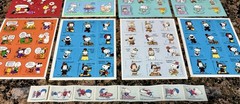 Lot of 1 3 Vintage Snoopy and Woodstock Stickers – The Peanuts Gang