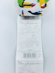 Vintage 1992 Parrots Mrs. Grossman’s Stickers Roll Scrapbooking Birds Animals