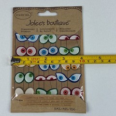 Jolee’s Boutique Spooky Eyes Dimensional 3D Stickers 50-20948 Parcel Halloween