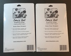 NEW Suzy’s Zoo Baby Stickers 2 Packages of 4 sheets/pkg Sealed