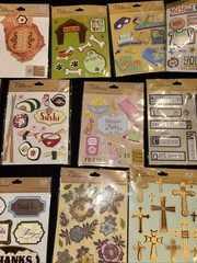 Life’s Little Occasions-20 Packs-Sticker Medley-NEW- most are dimensional