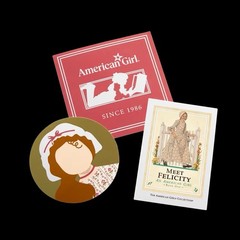 NIP American Girl Doll Felicity Merriman Vinyl Sticker Pack – Sold Out at AG