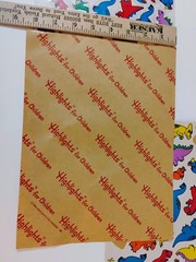 Vtg Highlights Magazine Dinosaur Stickers 3 Sheets * Missing Some See Photos