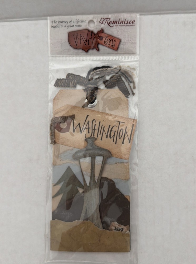 Reminisce Travel Tags ~ Washington TT-046