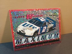 Vintage Stickers NASCAR Rusty Wallace Thunderbird Sticker Upper Deck VTG 1990s