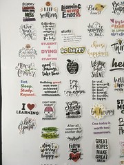 98 Pcs Inspirational Words Stickers Motivational Inspiring Sticker Kids Girls