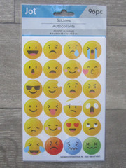 Jot Emoji 288 Pcs Stickers 3 Pkgs New!